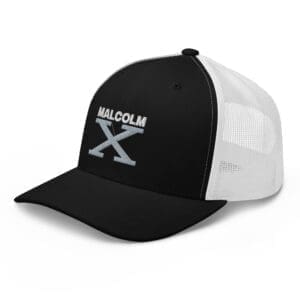 Malcolm X Retro Trucker Cap