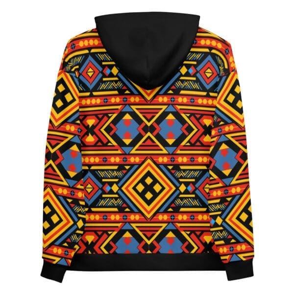 Relaxed Fit of African Tribal Hoodie