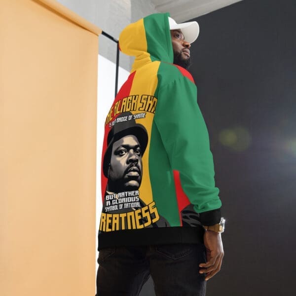 Marcus Garvey Hoodie on model