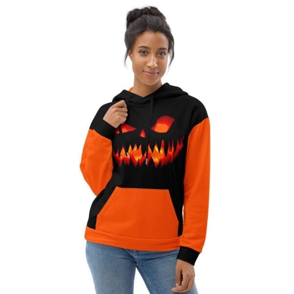 Eco-friendly Horror Hoodie for Halloween