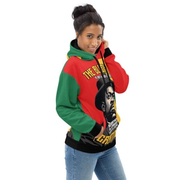 Unisex Black Power Sweatshirt