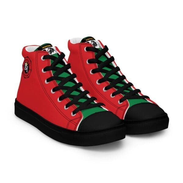 Handmade-Pan-African-High-Top-angle-view