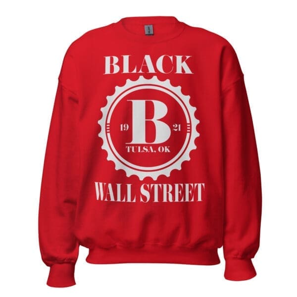 Black Wall Street Sweatshirt Front View