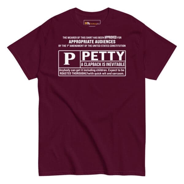 Rated Petty Funny tee