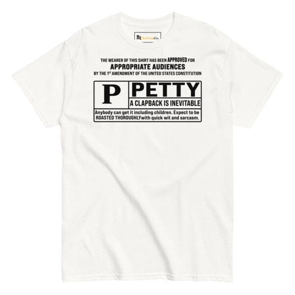 Rated Petty Funny tee