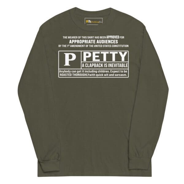 Rated Petty Long Sleeve Shirt