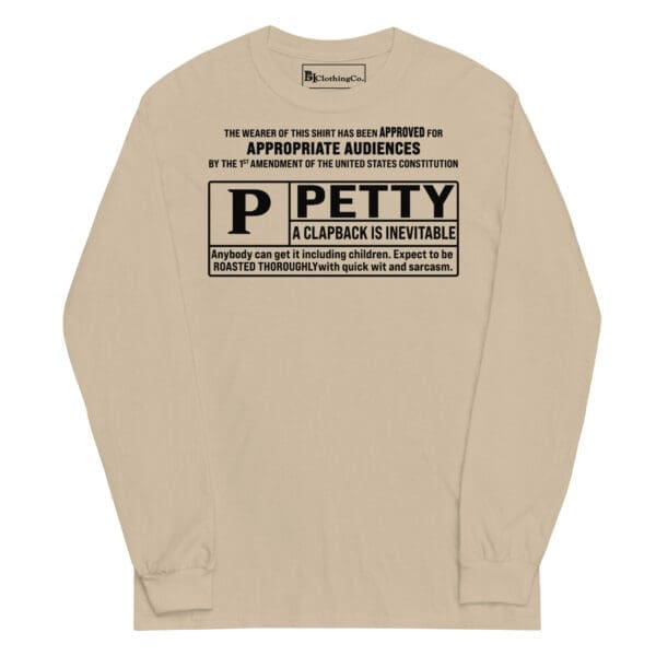 Rated Petty Long Sleeve Shirt