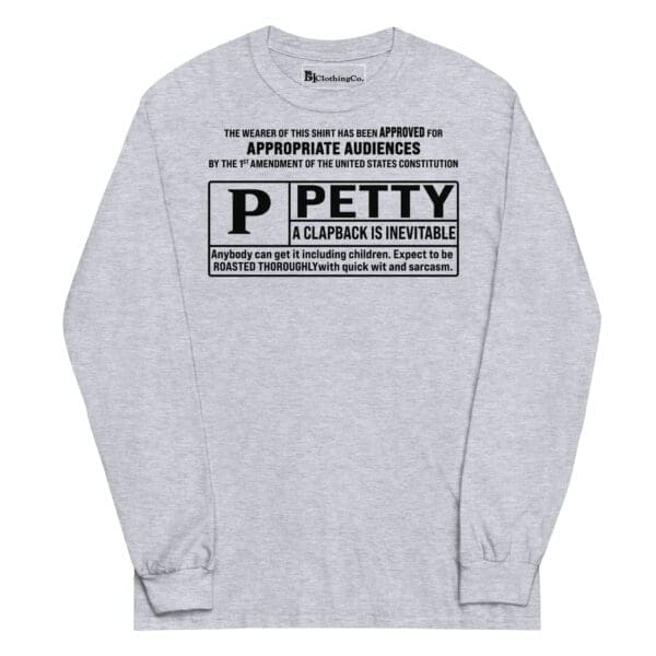 Rated Petty Long Sleeve Shirt