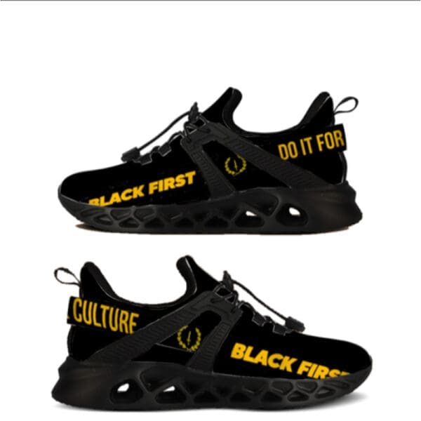 Black First Fashion Sneakers