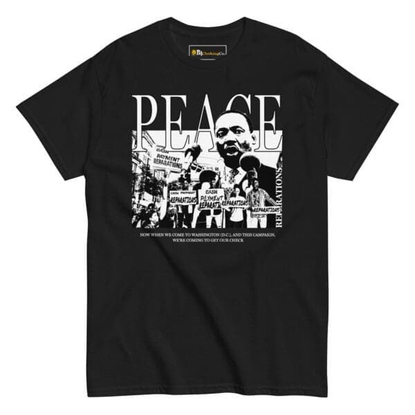 Black History Month Dr. Martin Luther King Reparations Tee