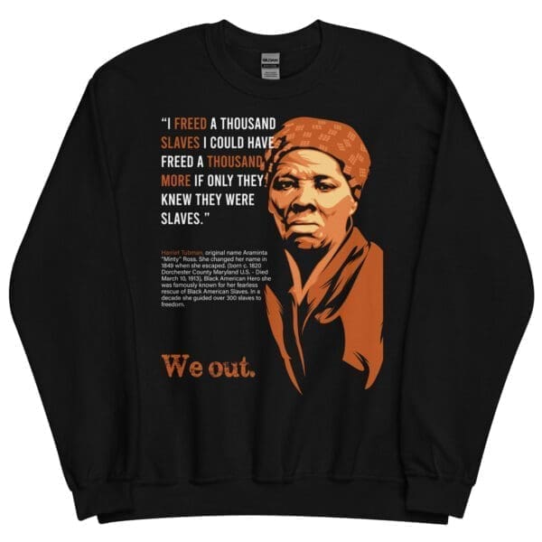 Inspirational Black female heroes graphic hoodie