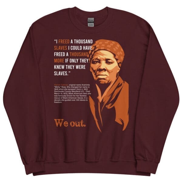 Black History Month commemorative crewneck sweatshirt