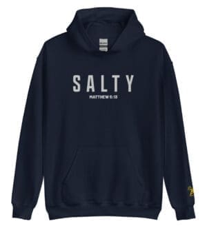 Salty Letter Print Hoodie