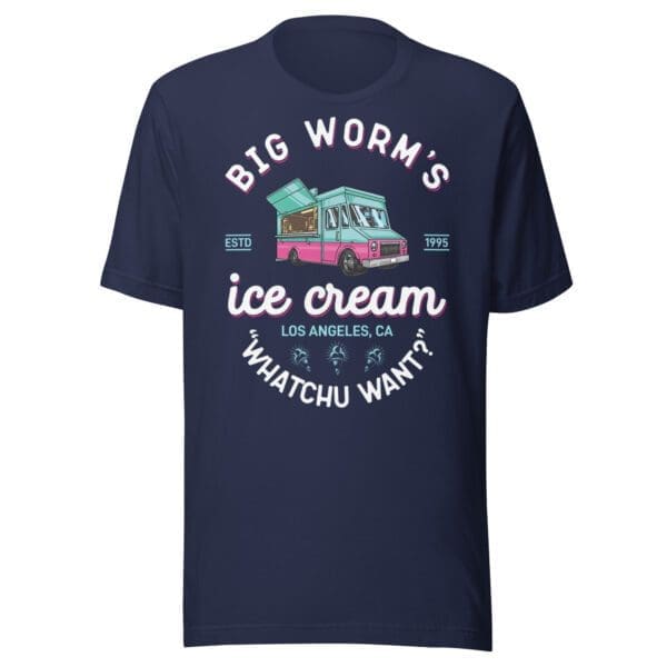 Big Worm character inspired high-quality graphic tee