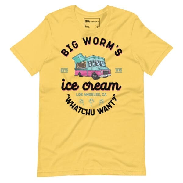 Movie Friday Big Worm Ice Cream