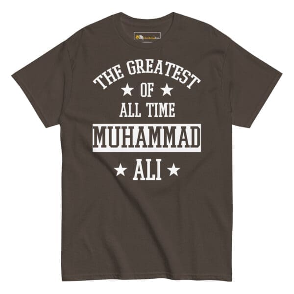 Muhammad Ali tribute shirt