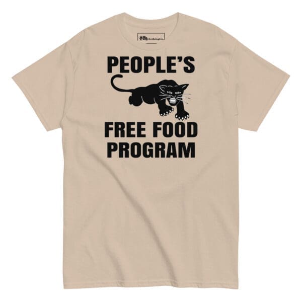 Black Panther Party, People's Free Food Program, Black History t shirt