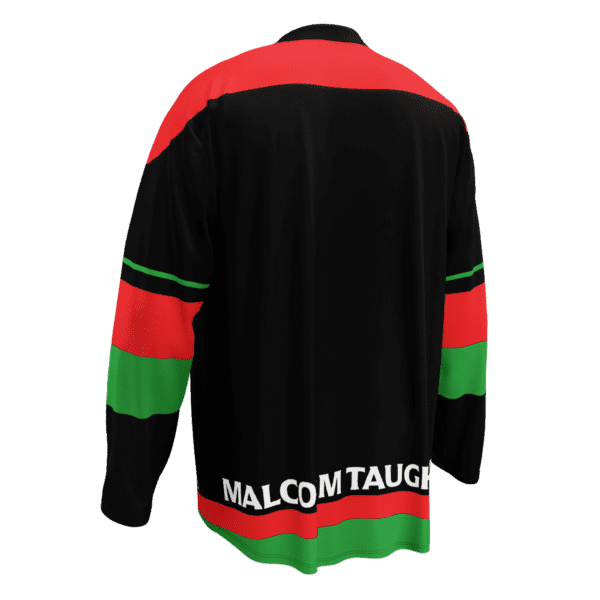 Legacy of Malcolm X on black history jersey