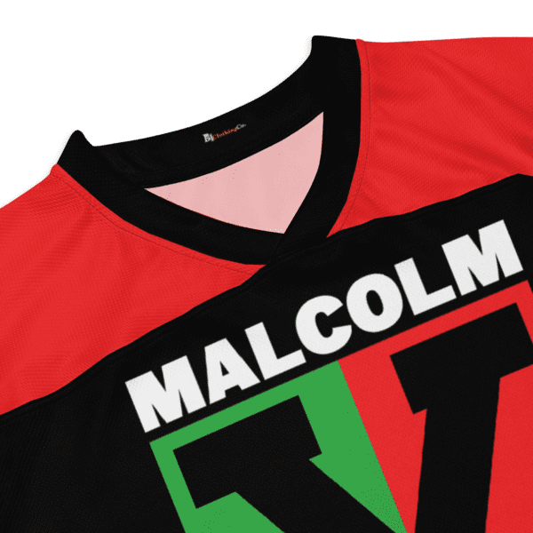 Authentic Malcolm X jersey for the game