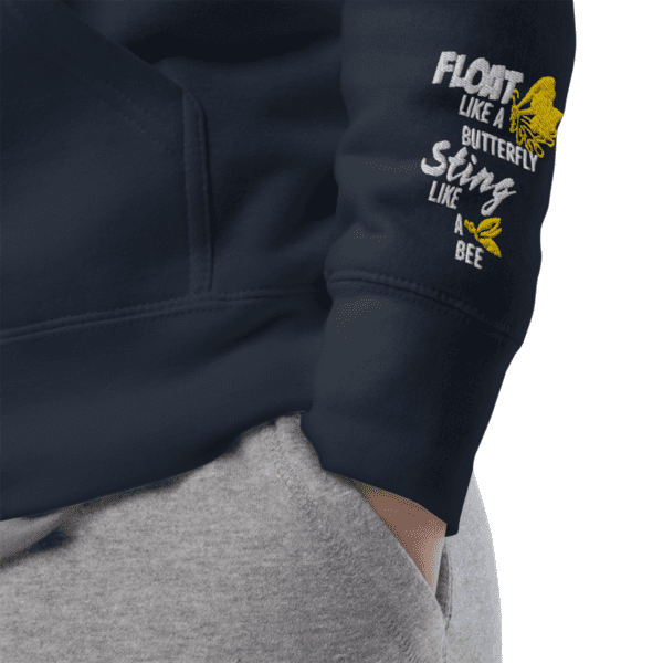 boxing hoodie commemorating Ali's legacy