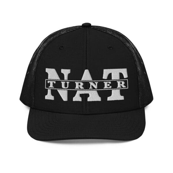 Black History Month vintage trucker cap design