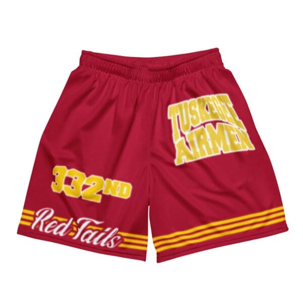 Tuskegee Airmen mesh shorts