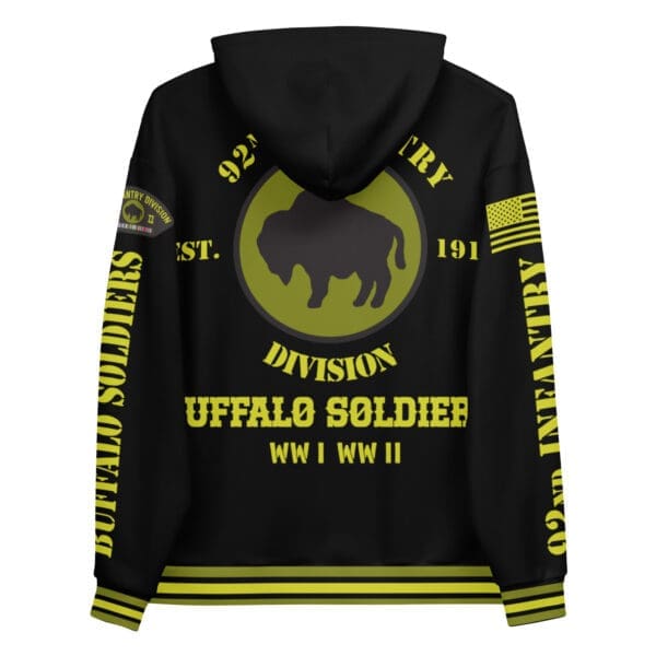 92nd Infantry Division Buffalo Soldiers WWII Hoodie - Image 2