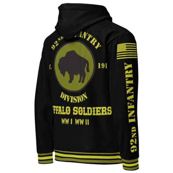 92nd Infantry Division Buffalo Soldiers WWII Hoodie - Image 4