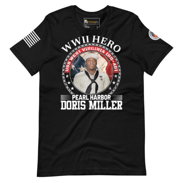 Black history clothing tribute to Doris Miller