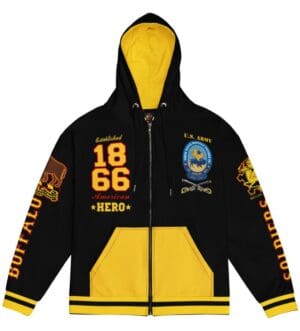 Buffalo Soldiers Zip Hoodie