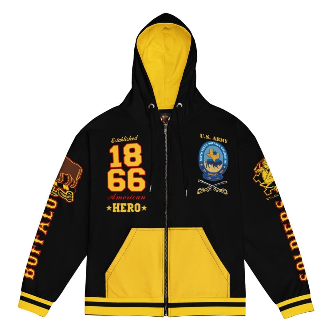 Buffalo Soldiers Zip Hoodie