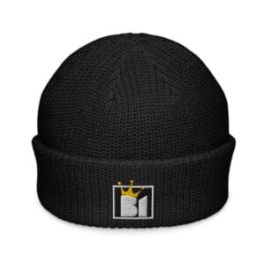 Black First Fisherman beanie