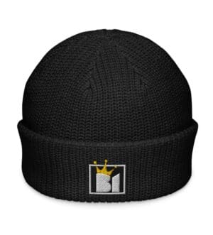 Black First Fisherman beanie