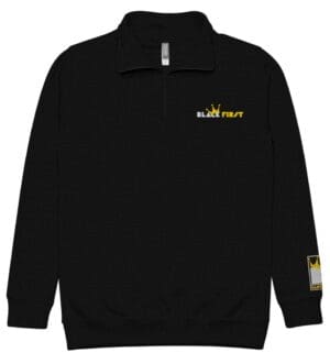 Black First Fleece Pullover