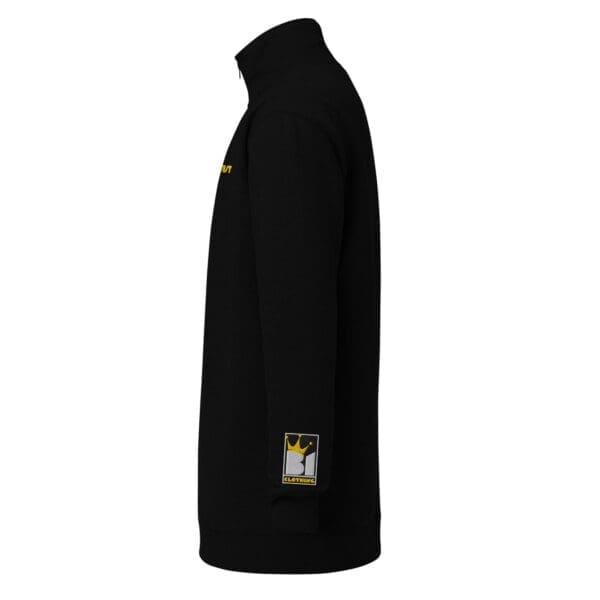 Black empowerment fleece hoodie