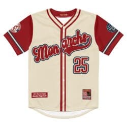 Satchel Paige Kansas City Monarchs Recycled Baseball Jersey