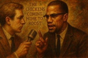 malcolm-x-chickens-coming-home-to-roost-quote-oil-painting-style