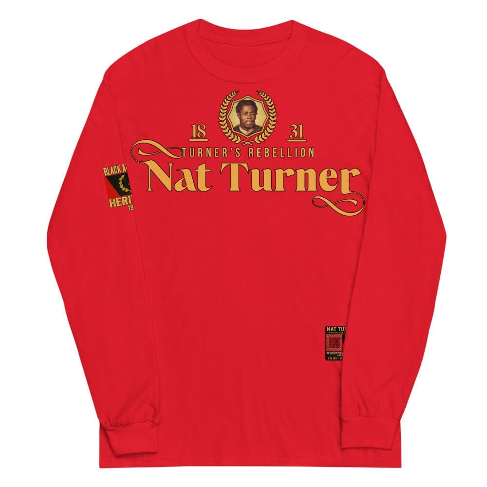 Minister Nat Turner Resistance Long Sleeve Tee