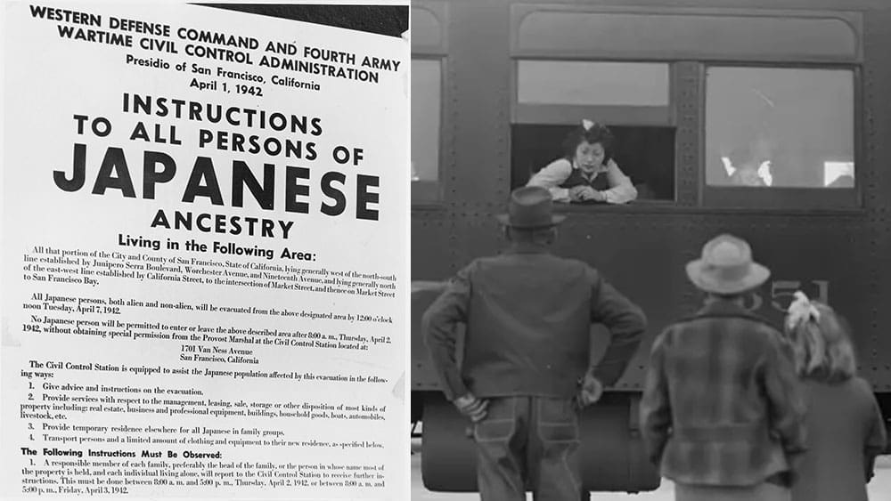 Historical example of government-sanctioned injustice later acknowledged through reparations