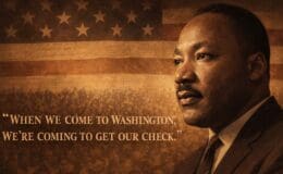 Dr. Martin Luther King Jr. explaining reparations and America’s unpaid debt to Black Americans