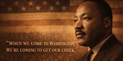 Dr. Martin Luther King Jr. explaining reparations and America’s unpaid debt to Black Americans