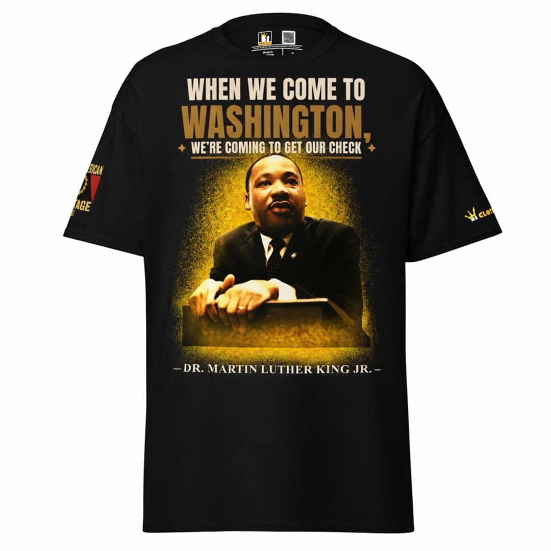 MLK “The Check” Reparations Shirt